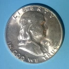 1955 Franklin Half Dollar BU Uncirculated