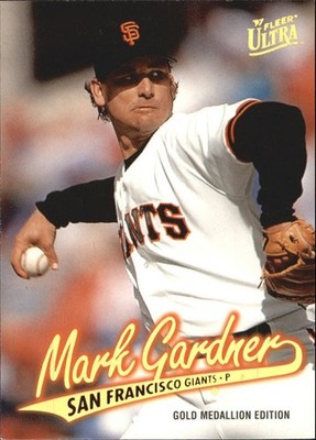 1997 Ultra Gold Medallion #295 Mark Gardner - BB