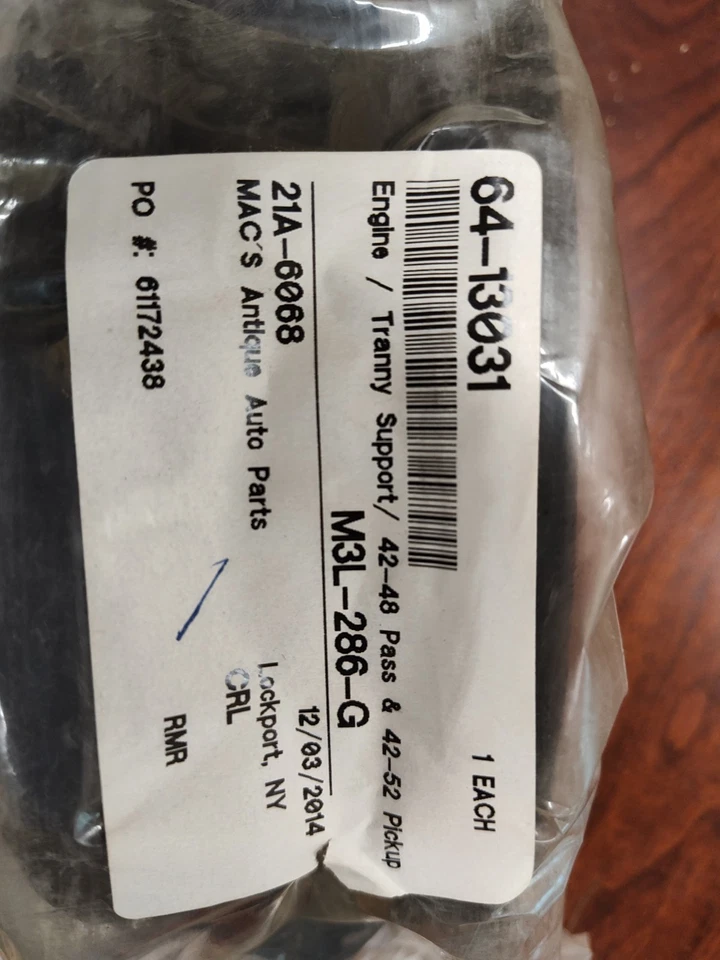 Ford Passenger 1942-1948 1942-1952 Ford F1 motor/soporte de transmisión Foto 2 de 4