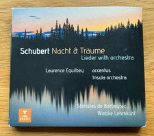 Schubert Nacht & Traume Lieder + Orchestra Equilbey Accentus Insula Orchestra CD