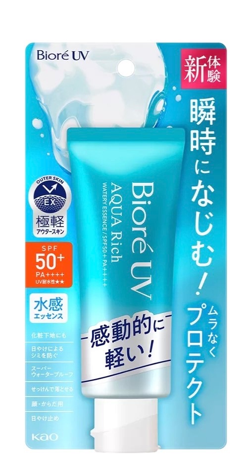 Biore UV Aqua Rich Watery Essence SPF 50+ PA++++ (70g) - Japanese Sunscreen