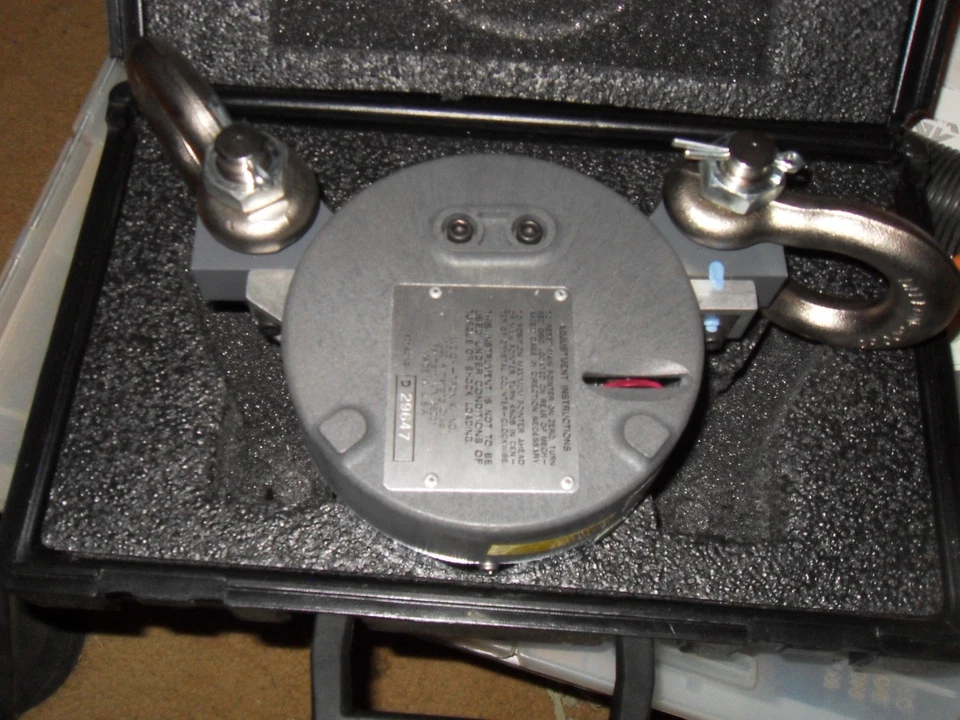 Dinamómetro Dillon AP 2000 Lb Pat No. Divisiones de 20 lb 3.277.705 Foto 4 de 4