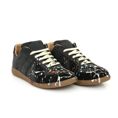 Maison Margiela Paint Drop Sneakers 40.5 76910849 | eBay