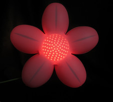Ikea Smila Blomma Pink Flower Wall Light Lamp Childrens Bedroom Nursery Night