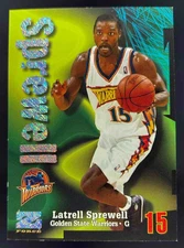 1997-98 Skybox Z-Force Rave #182 Latrell Sprewell /399