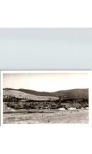 Hot Springs SD Industry & Prairie View Fall River Co 1930s Postcard RPPC Town