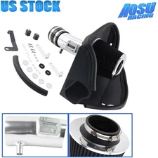 BLACK Filter + Heat Shield + Cold Air Intake Kit For 2007 08-2012 Altima 3.5L V6