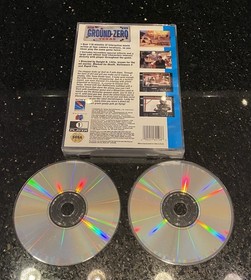 Ground Zero Texas Sega CD 2-Disc Game CIB Complete In Box 1993 Extremely Rare