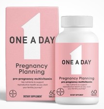 One A Day Pregnancy Pre Planning Prenatal Multivitamin for Women FAST FREE SHIP