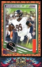 2025 Score-A-Treat Chicago Bears Gervon Dexter Sr. #189