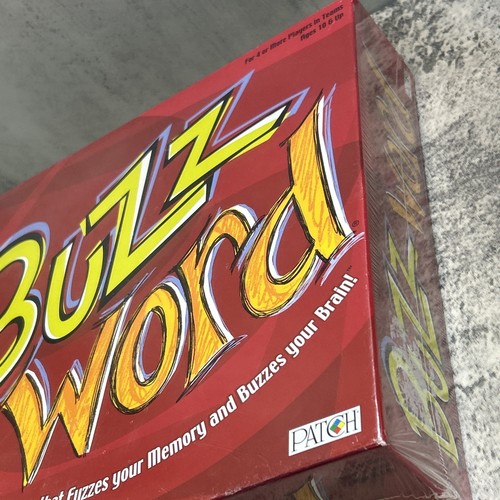 Buzz Word Game by Patch #7363 Ages 10 to Adult - New Sealed - Vintage 2003 - Picture 14 of 19