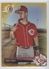 2017 Bowman Draft Gold 45/50 Chris Okey #BD-163 z6b