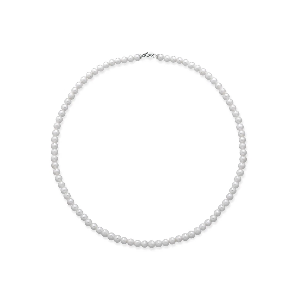 Collana Donna Hiriwa Perle Naturali Coltivate Argento 925 MADE IN ITALY CL0101-G