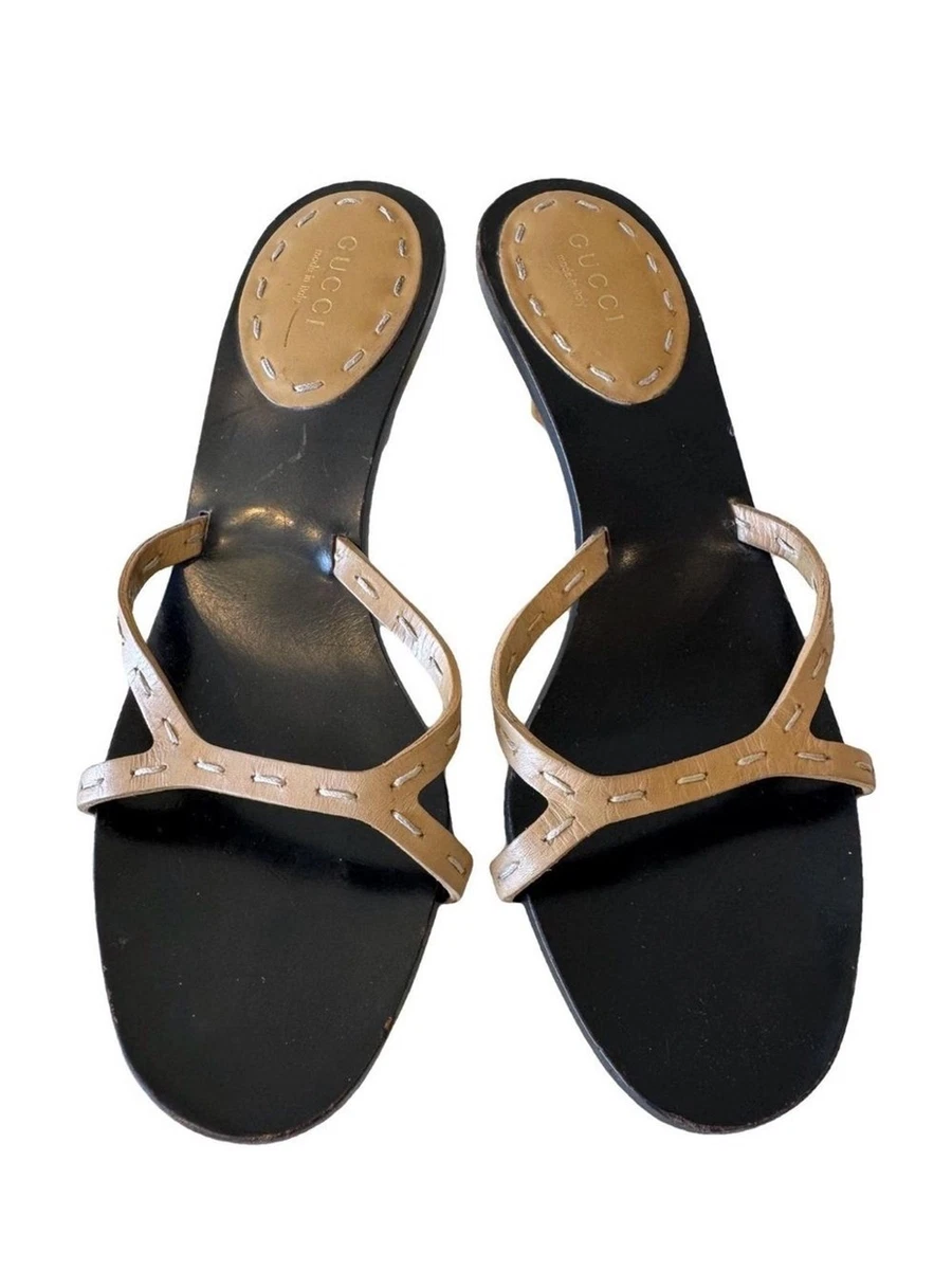 Gucci Black Bamboo In Women's Heels for sale | eBay