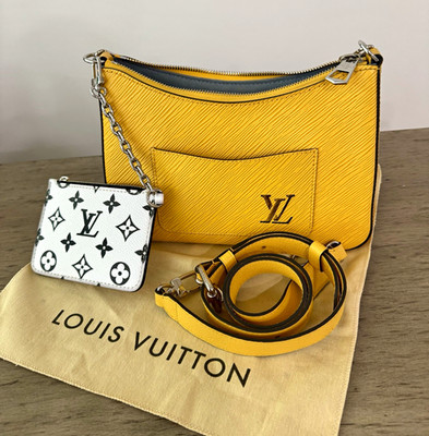 Louis Vuitton Marelle Epi Leather Shoulder Crossbody Bag w/ Pouch & Dust Bag