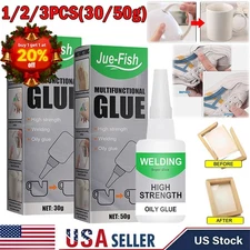 Welding High Strength Oily Mighty Instant Glue Adhesive Waterproof Glue 30/50g