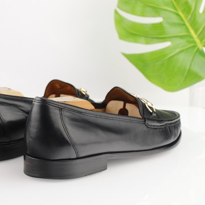 Cole Haan Mens Ascot II Loafer Size 9 M Black Leather Bit  display picture 1