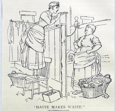 1886 Ivory Soap Advertisement Victorian Procter & Gamble Haste Waste DWKK27E