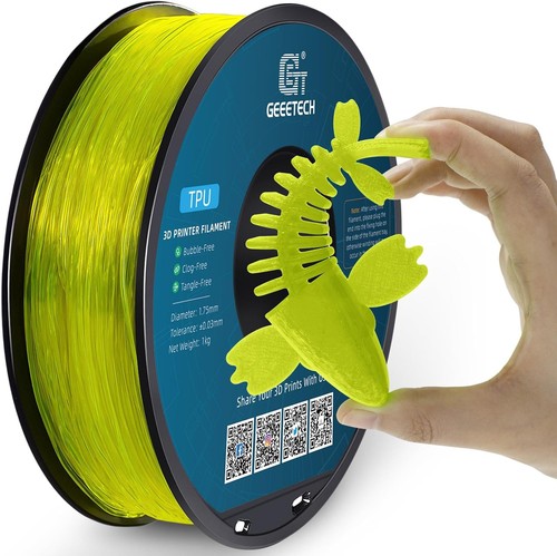 OFFERTA!GEEETECH Filamento stampante 3D PLA/ABS+/PETG/TPU 1,75mm vari colori 0,5/1KG - Foto 55 di 212