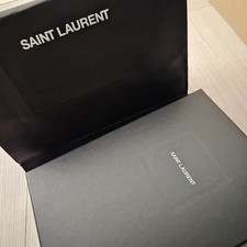 Yves Saint Laurent Black Shopping Bag  Box Set