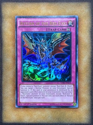 Yugioh Return of the Red-Eyes LDK2-ENJ34 Ultra Rare 1st Ed LP