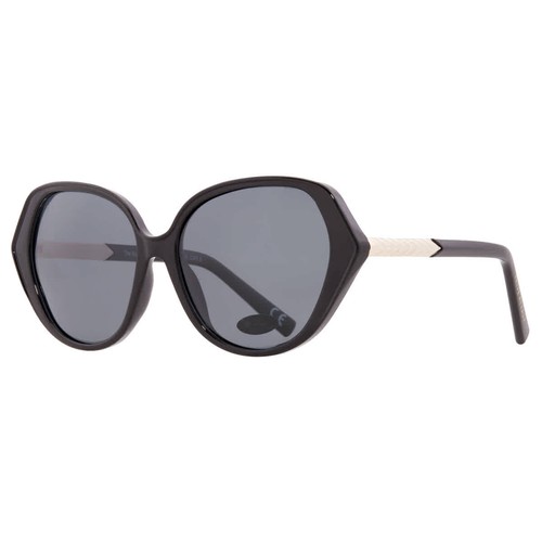 Prive' Revaux Polarized Grey Geometric Ladies Sunglasses THE MONTANA/S 0807/M9