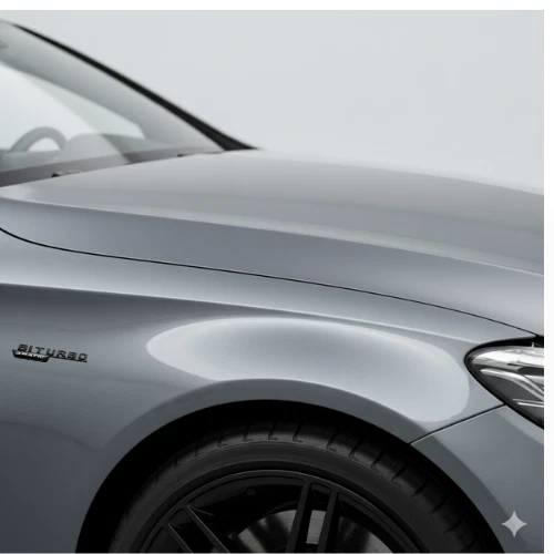 BITURBO 4MATIC ЧЕРНЫЙ КРЫЛО БОКОВАЯ ЭМБЛЕМА ЗНАЧОК ДЛЯ AMG C43 E43 GLC43 ПАРА - Изображение 3 из 3