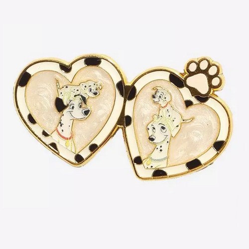NWT Loungefly Hot Topic Disney Animals Heart Locket Blind - Pongo ...