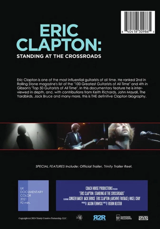Eric Clapton - Standing at the Crossroads (DVD) Sting Keith Richards (US IMPORT) - Image 2 of 2