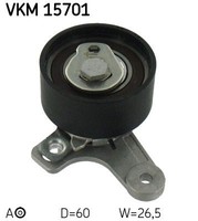 Spannrolle Zahnriemen SKF VKM 15701 FÜR Chevrolet Opel Zahnriemenspannrolle