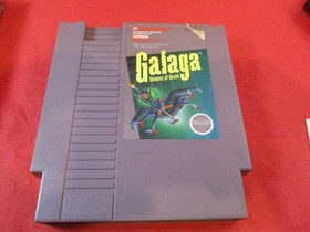 Galaga Demons of Death (Nintendo NES) COMPLETE w/ Box manual game WORKS!
