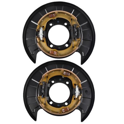 OEM Hyundai Rear Brake Parking Plate Set LH/RH For Santa Fe 2006-2009 – 58250-2B000, 58270-2B000