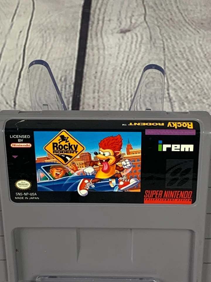 Rocky Rodent (Super Nintendo, 1993) Cartridge Only - Image 2 of 4