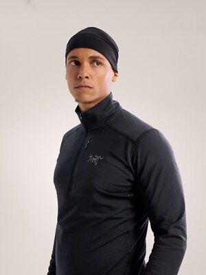 m　Arcteryx Rho LTW Beanie ブラック 新品未使用 Arcteryx RHO LTW TOQUE Cap Beanie Forage Size L-XL Unisex