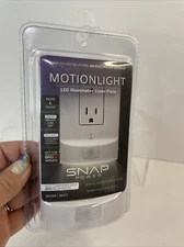 SnapPower MotionLight Motion Detecting Night Light Wall Plate Bright/Dim/Off