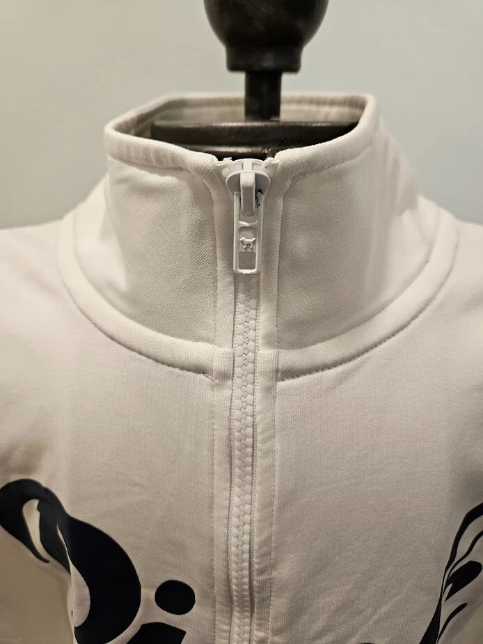 victoria-secret-vs long sleeve quarter zip thumb holes shirt