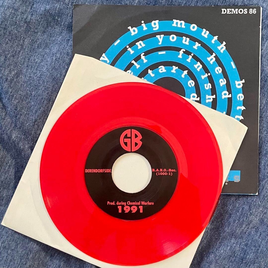 GORILLA BISCUITS 7インチレコード 限定demo Gorilla Biscuits 1986 Limited Demo 7 Inch Record Very Rare