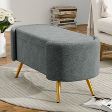 Upholstered Bedroom Dining Room Bench Fluffy Bed End Bench Hallway Window Seat