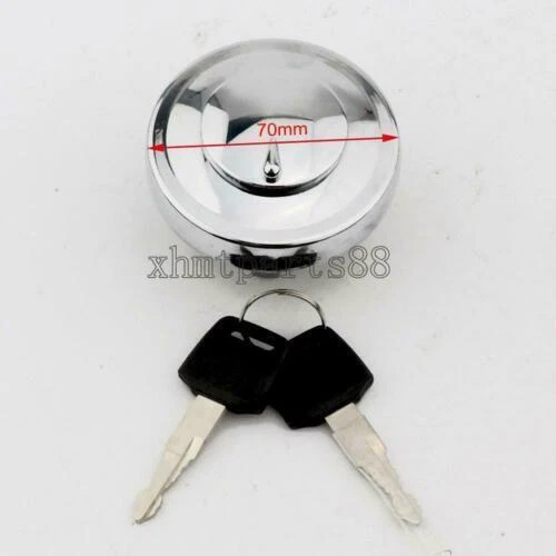 For Yamaha V-Star 650 XVS650A Classic Motorcycle Fuel Tank Gas Cap Lock Keys US Foto 2 de 4
