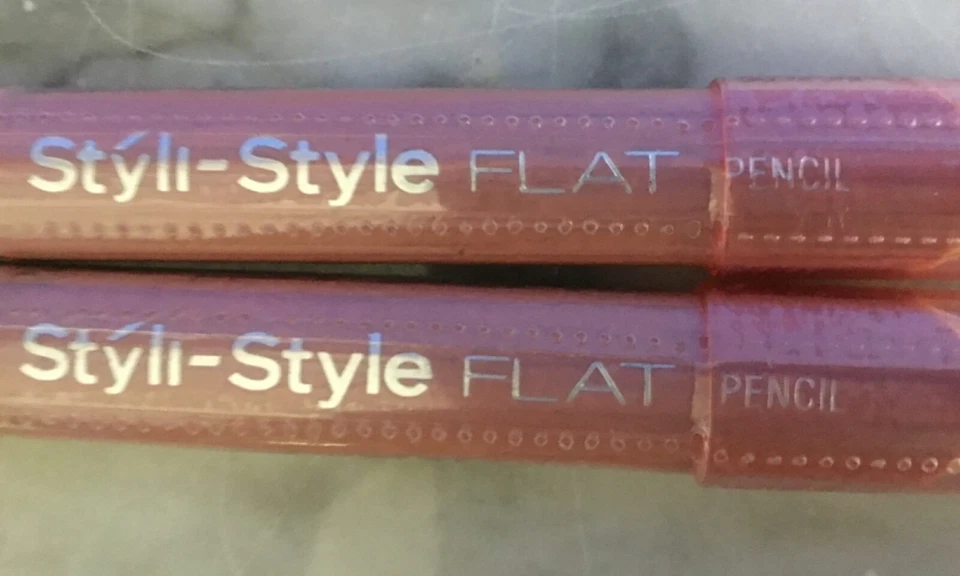 STYLI STYLE Flat Lip Liner Pencil 1308 MADISON  Lot of 2 NEW SEALED - Image 3 of 4