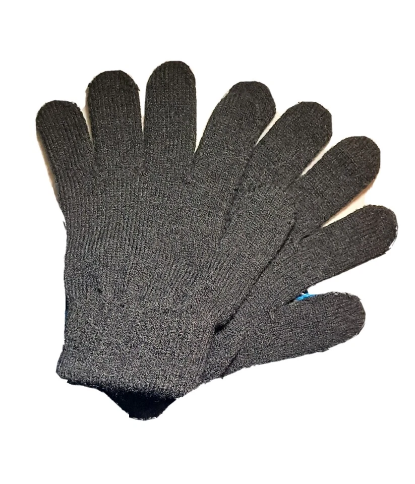 Gorro de invierno Mohawk para niño con máscara para cubrir los ojos nuevo con etiquetas negro, azul S/M (4-7)  Foto 3 de 3