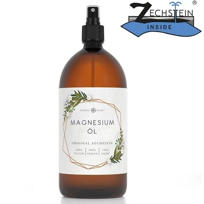 DAS ORIGINAL: Magnesiumöl von Nordic Pure | Reinstes Zechstein Magnesium Spray