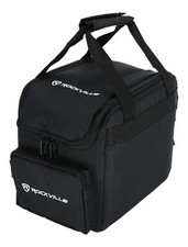 Rockville RLB25 Lighting Bag for 4 Par Lights 11" x 10" x 2.5" Per Compartment