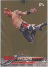 2018 Topps WWE Heath Slater Bronze Parallel #36