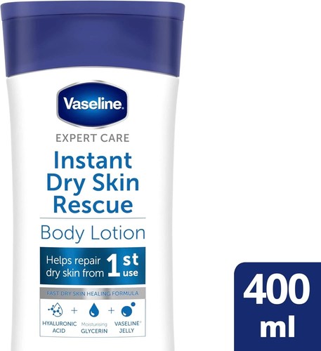 Vaseline Expert Care Instant Dry Skin Rescue Body Lotion dermatologically tested - Picture 2 of 6