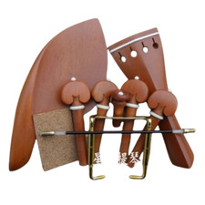 1 set high quality jujube wood Violin fittings 4/4, Violin Parts Accessories