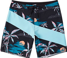 Billabong Mens T Street Airlite Boardshort 4-Way Stretch 19" Outseam Night 30