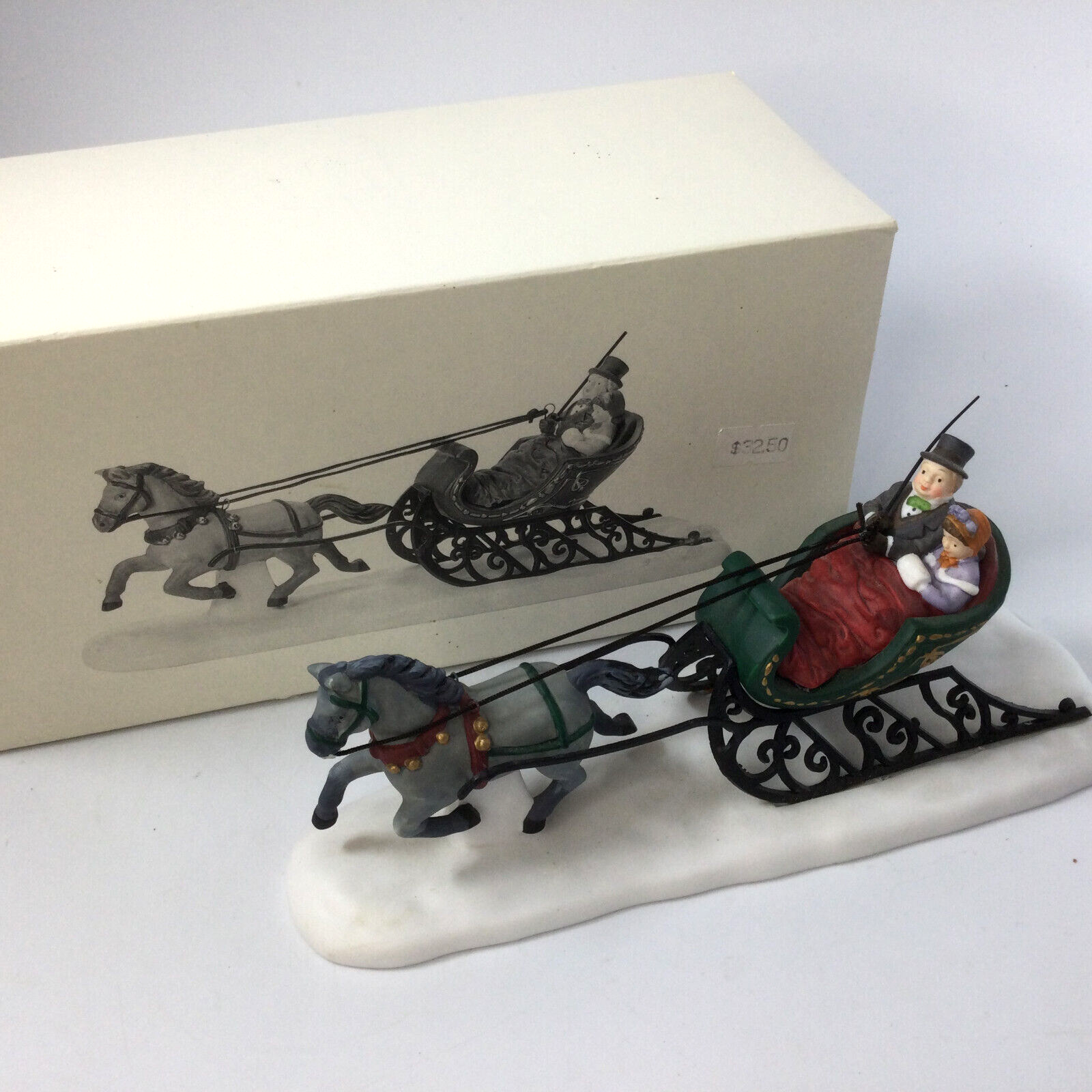 Department 56 Dashing Through The Snow Heritage Village Collectible 5820-3