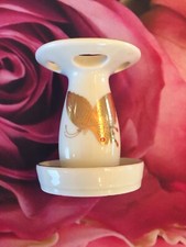Takahashi Vintage Toothbrush Holder With Gold Butterflies Hand Decorated