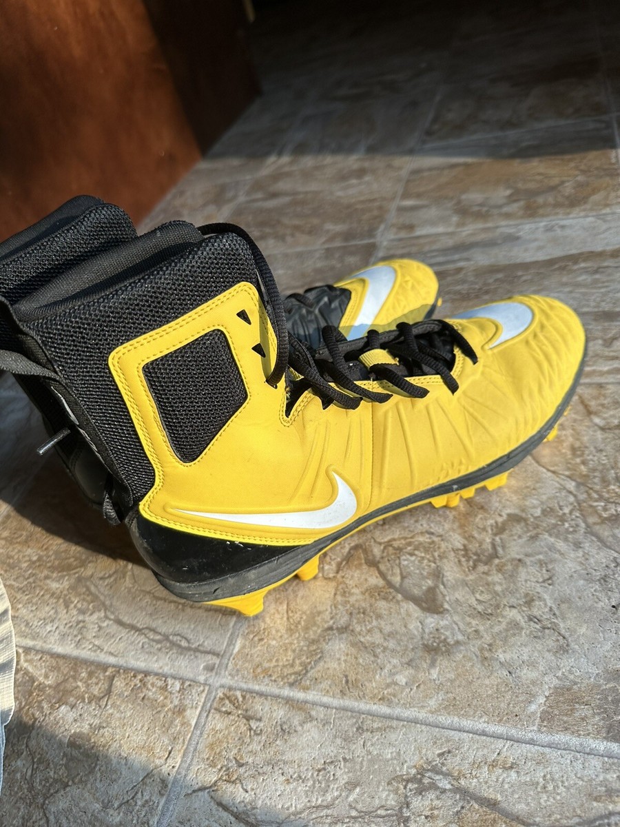 Nike FORCE SAVAGE アメフトスパイク　カーキ　ハイカット28.5 Nike FORCE SAVAGE アメフトスパイク カーキ ハイカット28.5